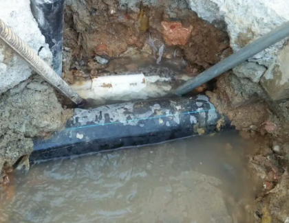 郸城测漏水之水管漏水